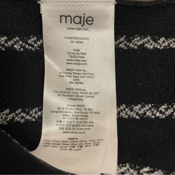 Maje | Jessica Embroidered Knit Skirt - Picture 6 of 8